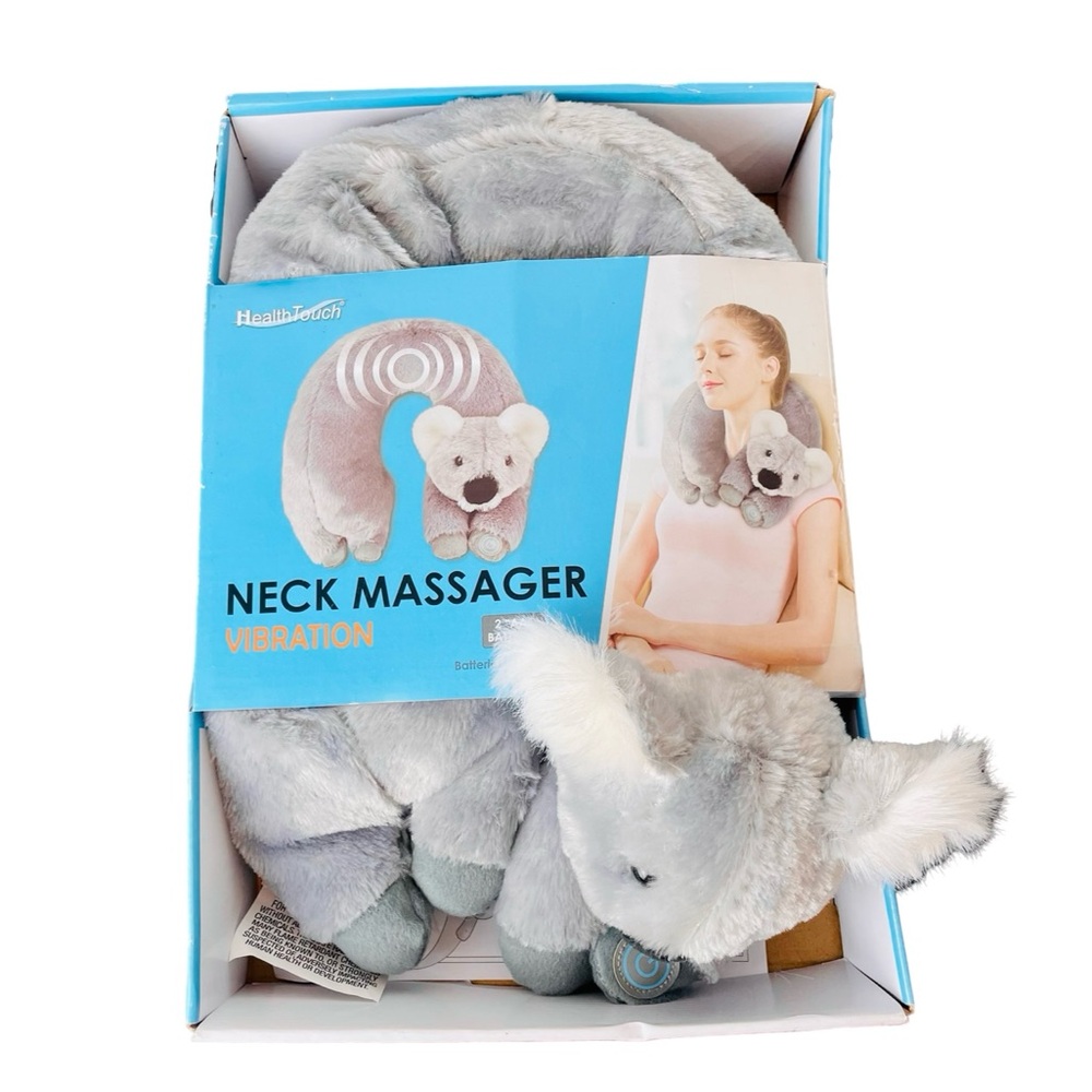 HealthTouch Koala Vibration Neck Massager Pillow